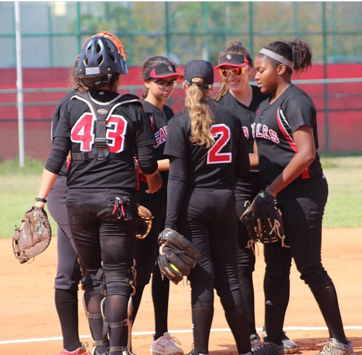 The Lady Cavs won against American High 4-1. 