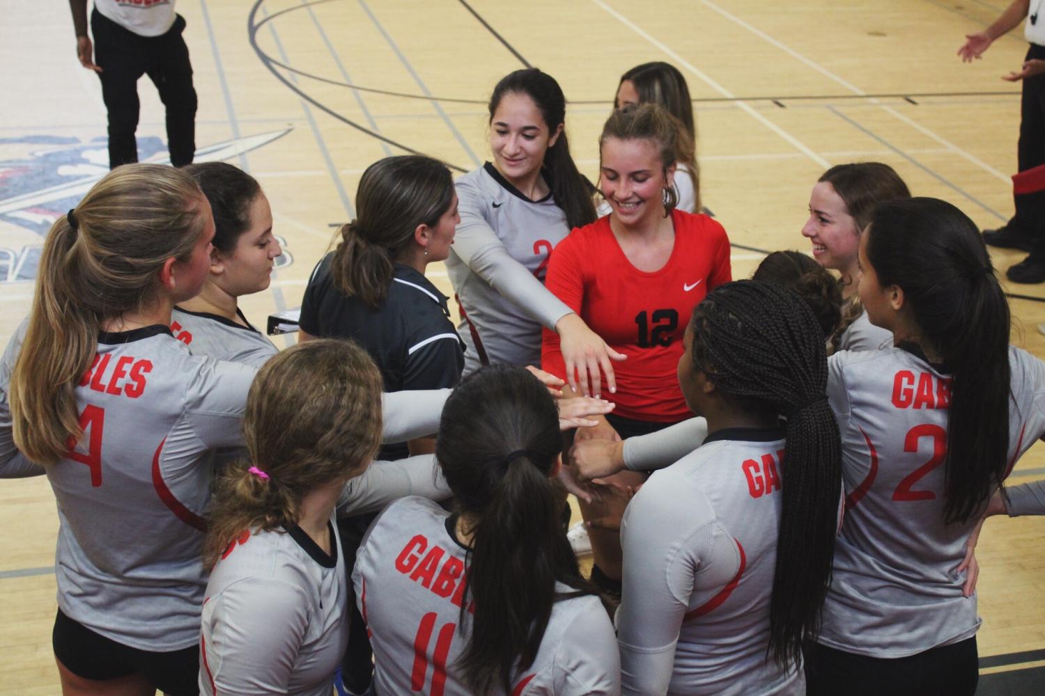 Gables+Volleyball+Takes+a+Loss+against+Lourdes