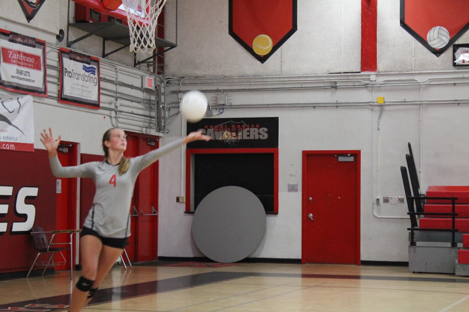 Gables Volleyball Takes a Loss against Lourdes