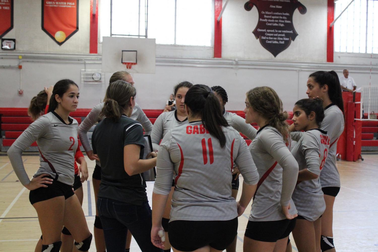 Gables Volleyball Takes a Loss against Lourdes