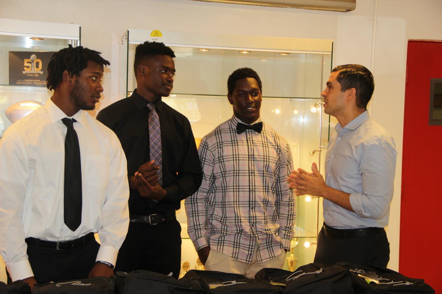 Gables Students Make Commissioner Lago's Day