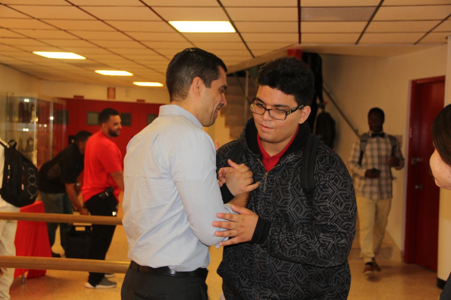 Gables Students Make Commissioner Lago's Day