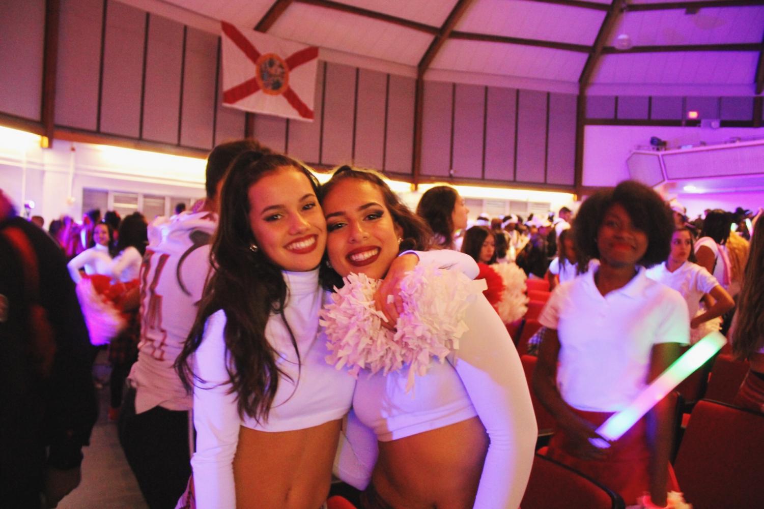 Senior Pep Rally: Hyped In White