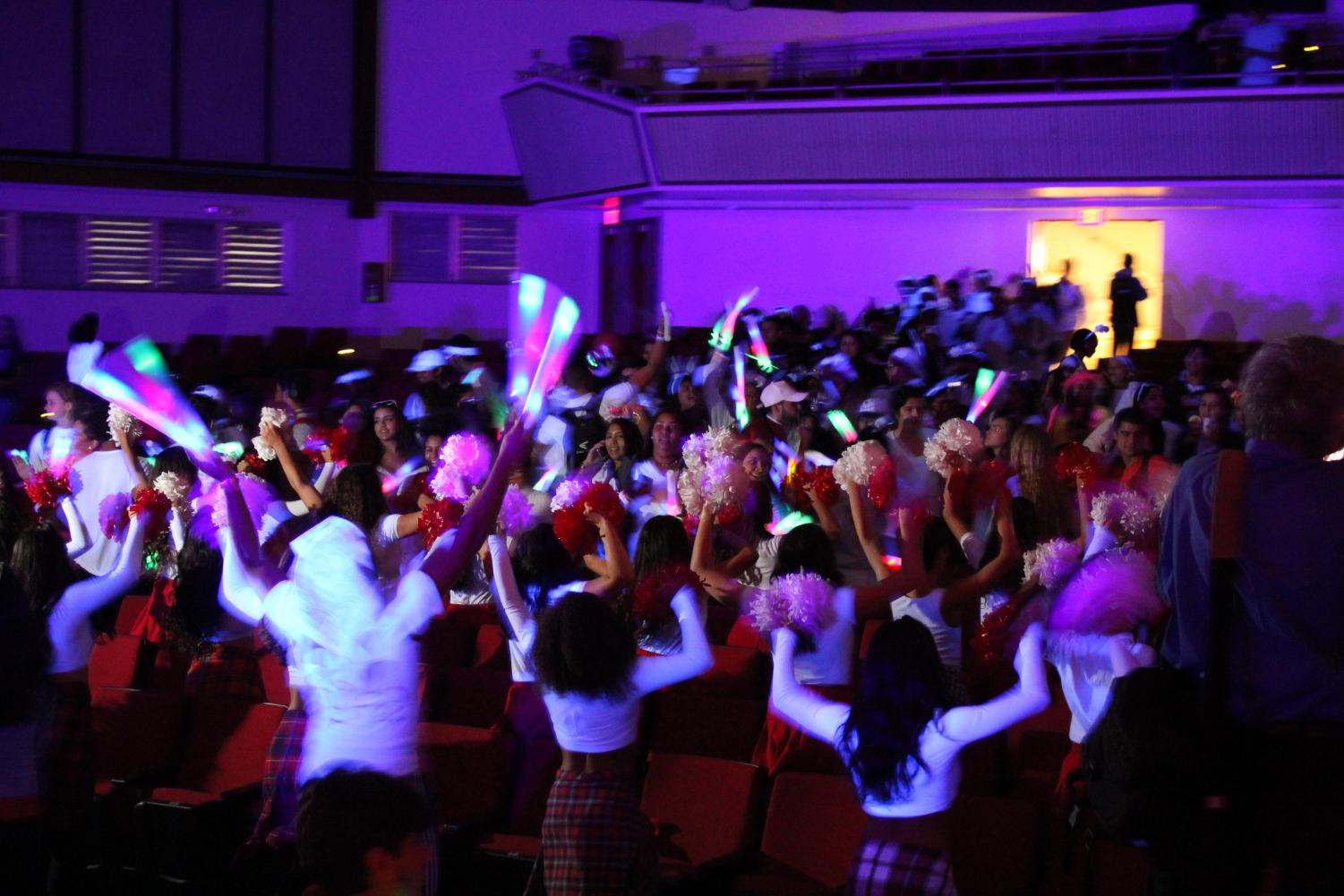 Senior Pep Rally: Hyped In White