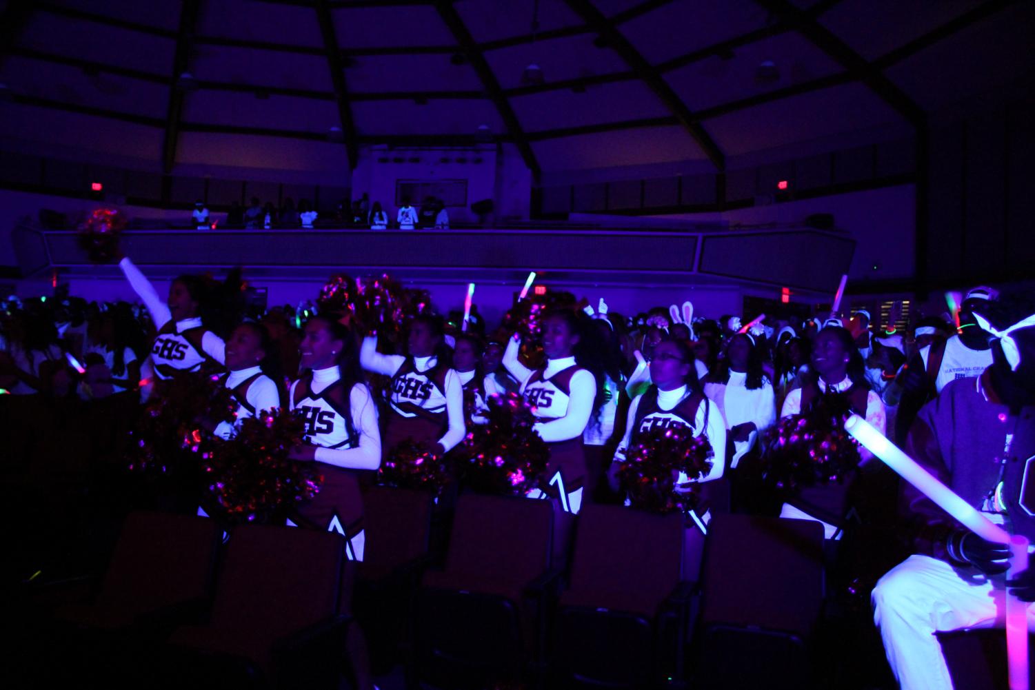 Senior Pep Rally: Hyped In White