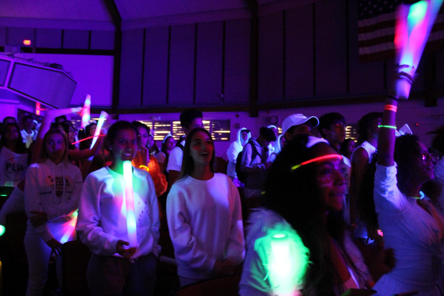 Senior Pep Rally: Hyped In White