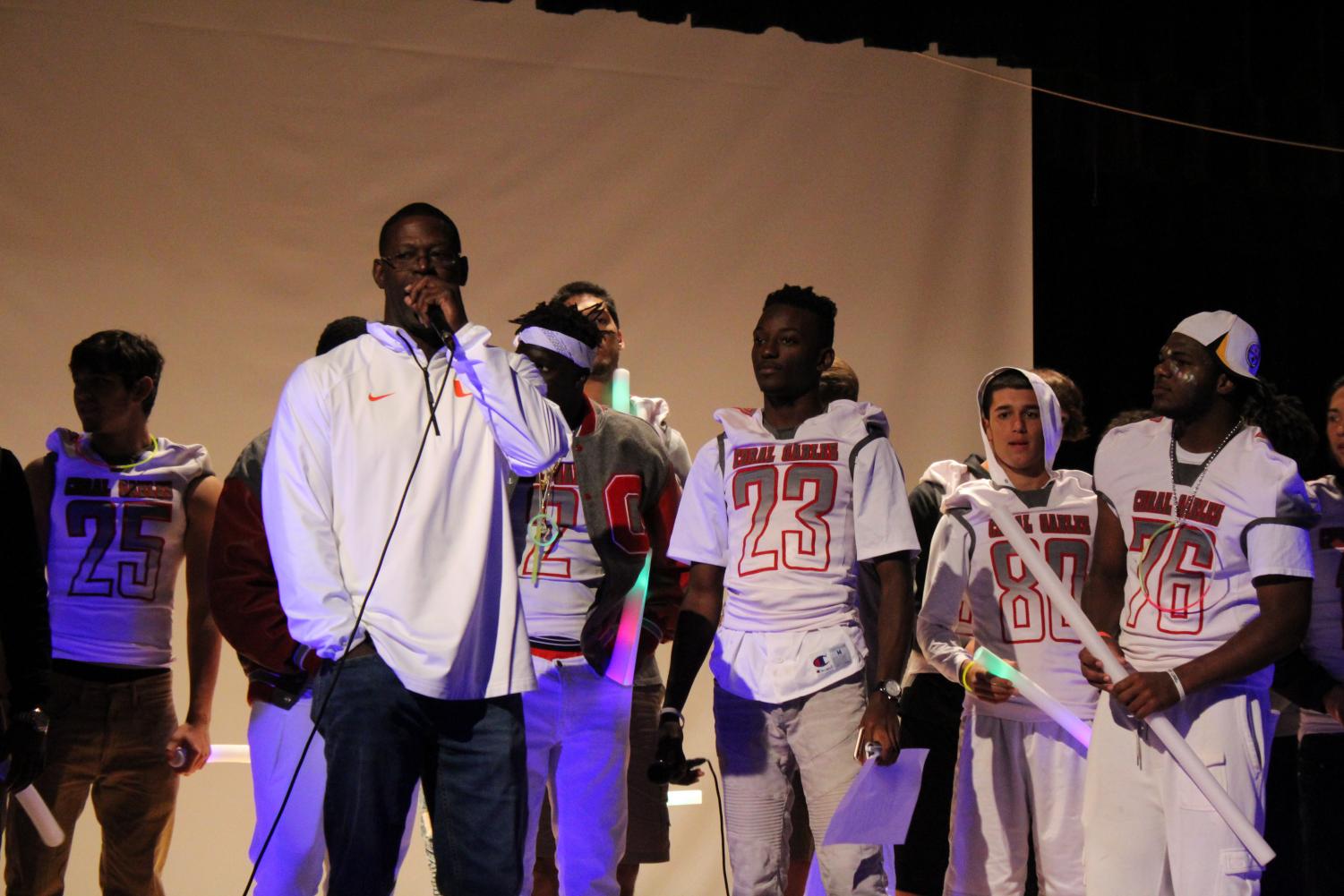 Senior Pep Rally: Hyped In White