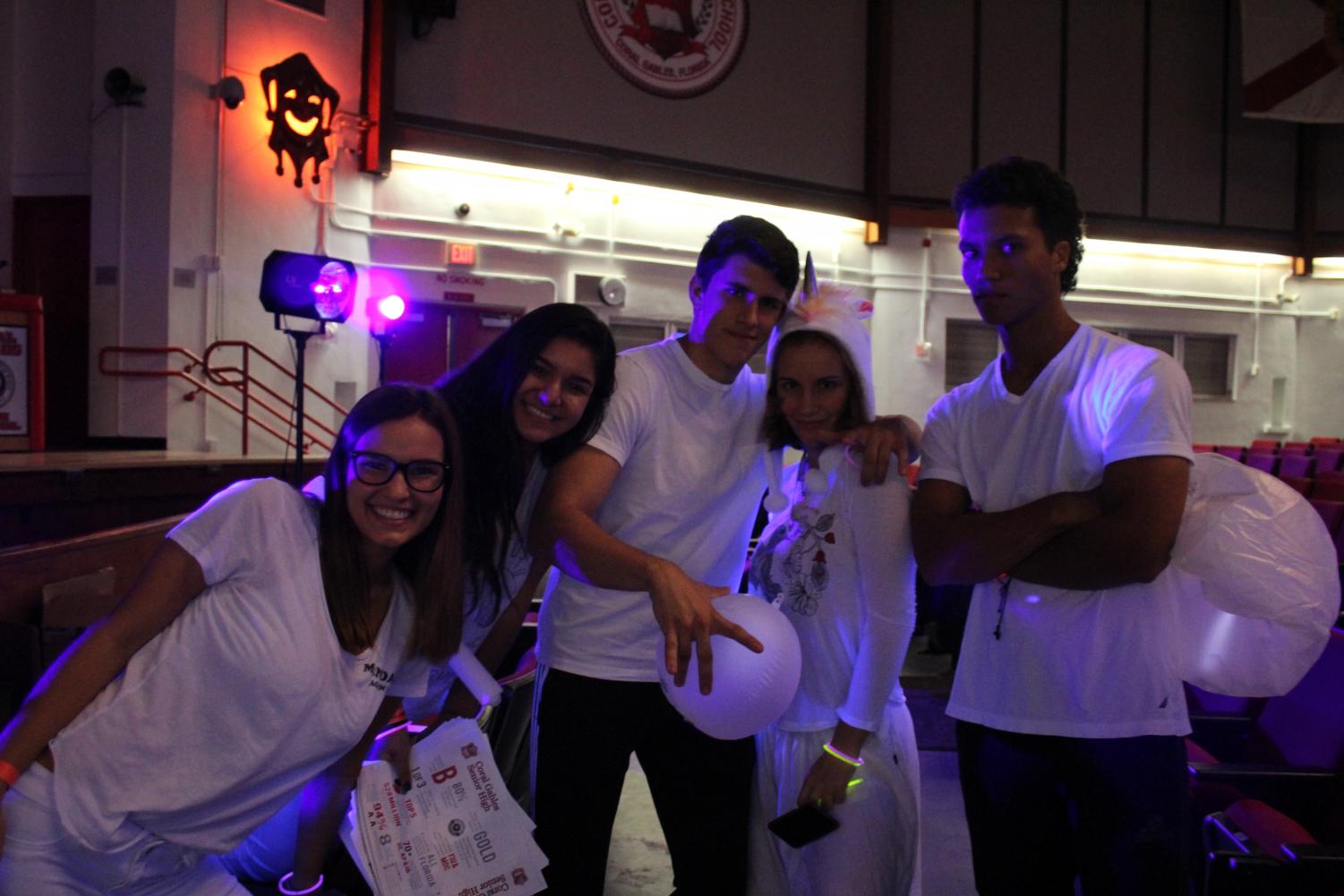 Senior Pep Rally: Hyped In White