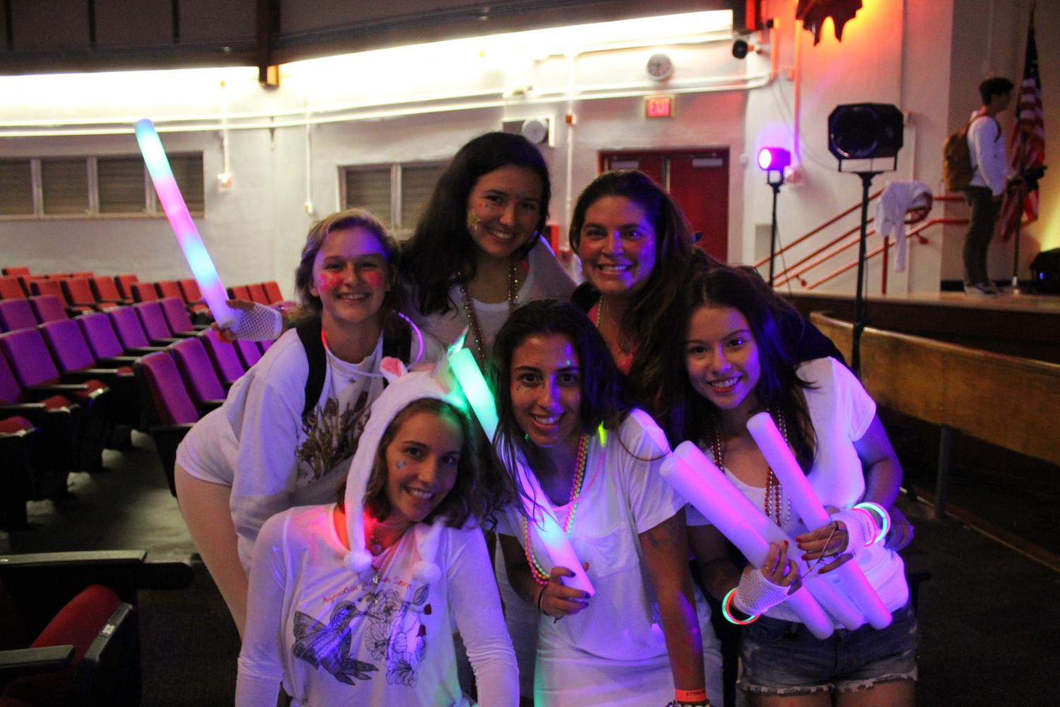 Senior Pep Rally: Hyped In White