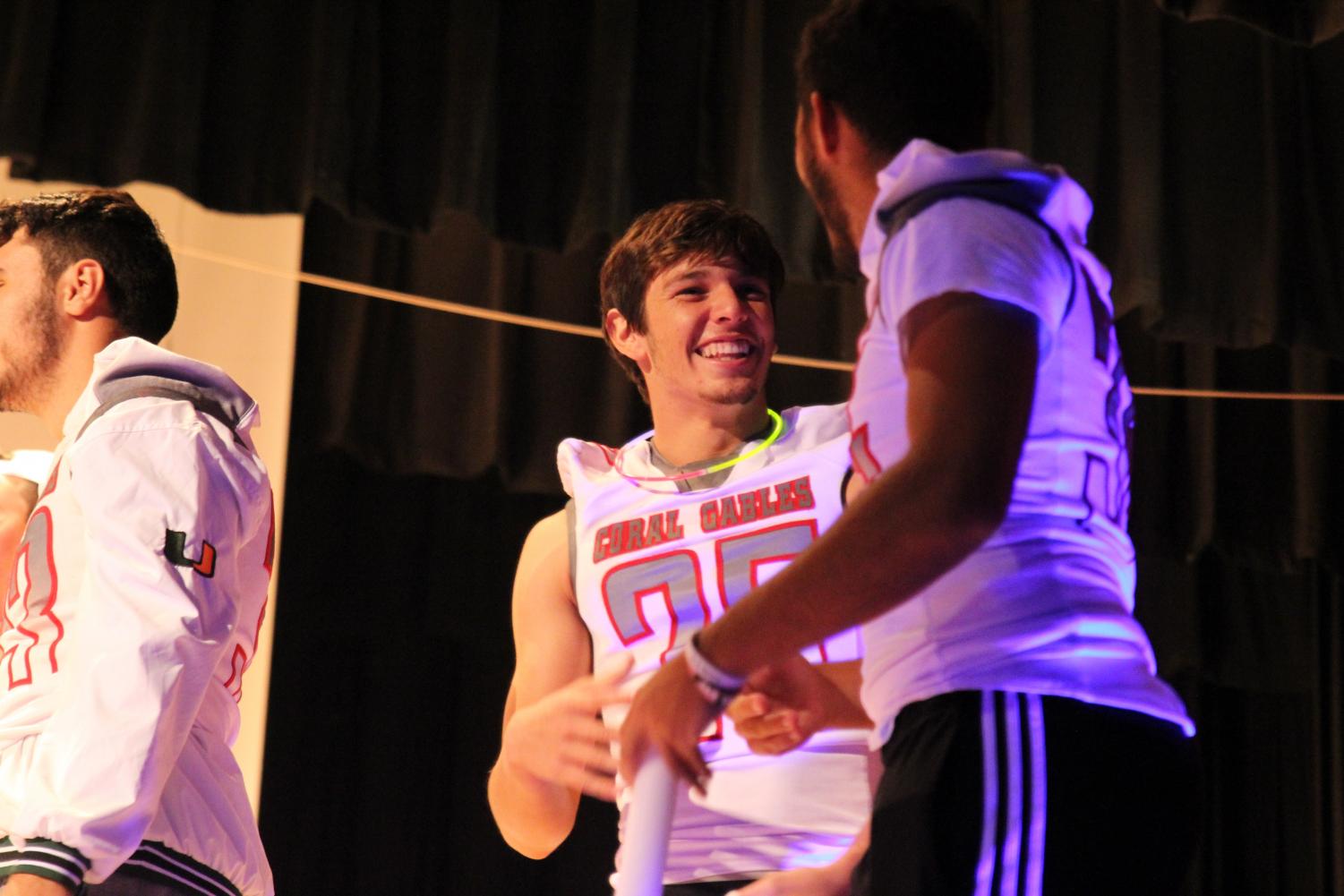 Senior Pep Rally: Hyped In White