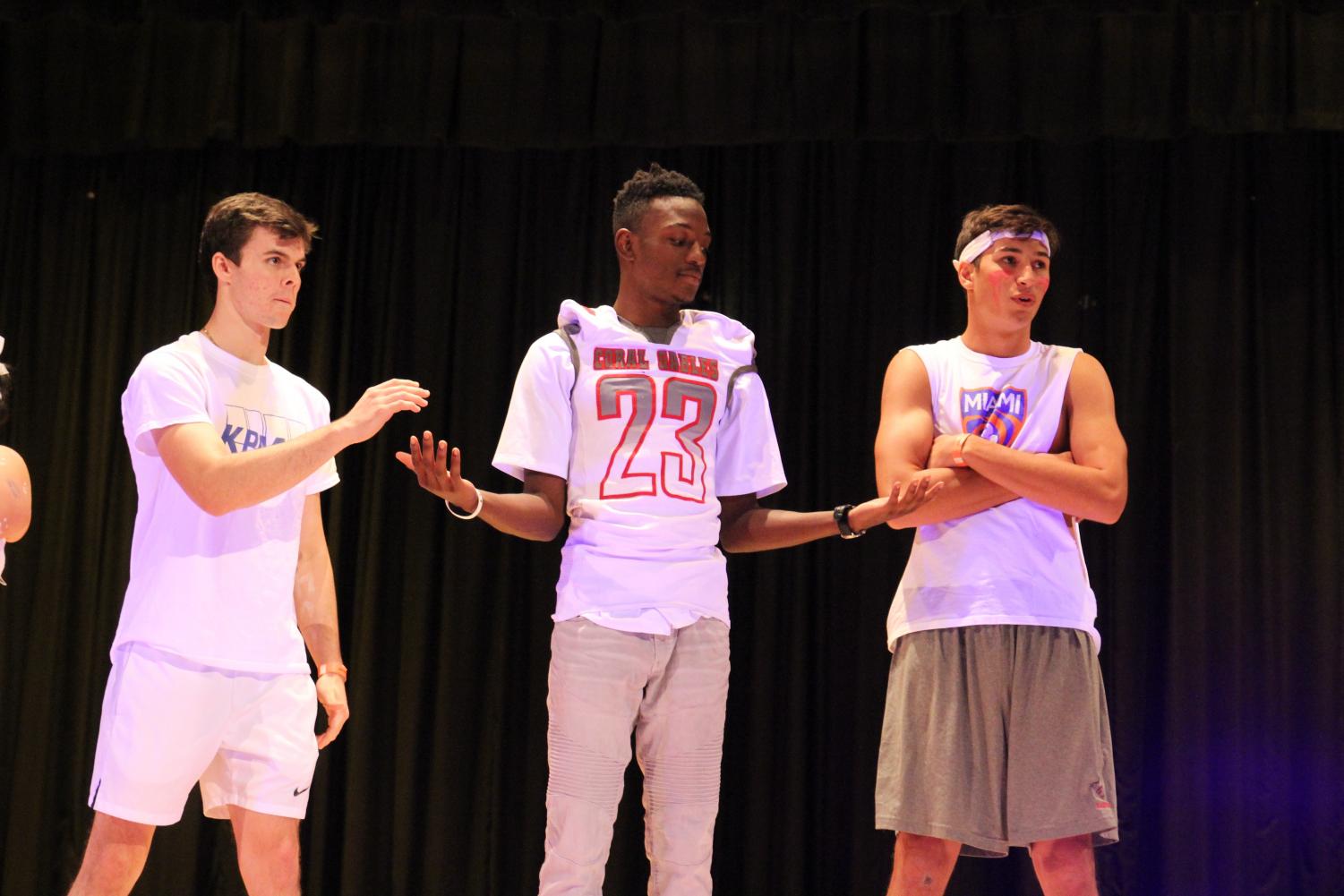 Senior Pep Rally: Hyped In White