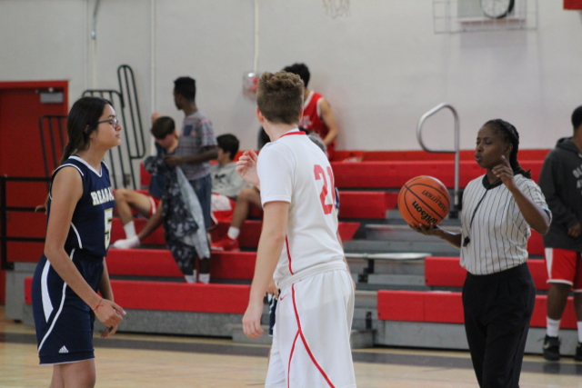 JV Lady Cavalier Basketball Takes A Win Against Reagan