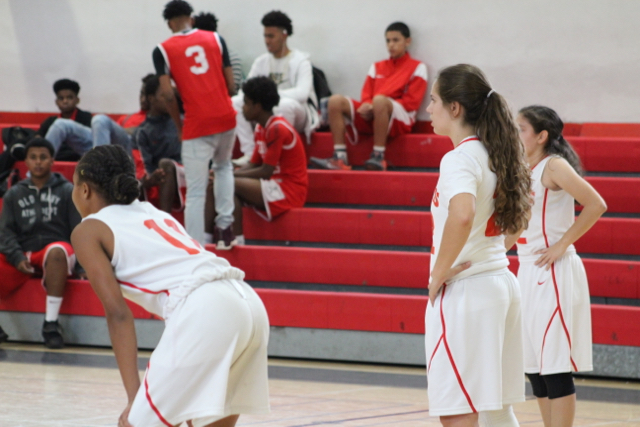 JV Lady Cavalier Basketball Takes A Win Against Reagan