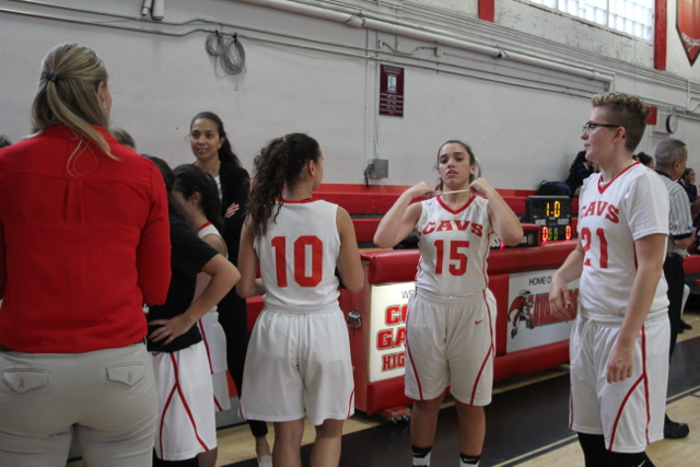 JV Lady Cavalier Basketball Takes A Win Against Reagan