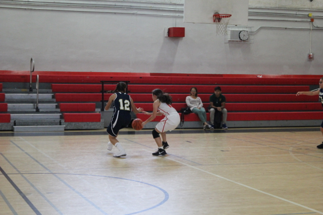 JV Lady Cavalier Basketball Takes A Win Against Reagan
