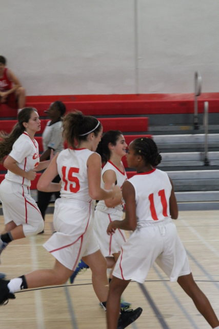 JV Lady Cavalier Basketball Takes A Win Against Reagan