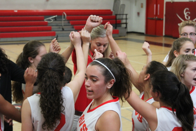 JV Lady Cavalier Basketball Takes A Win Against Reagan
