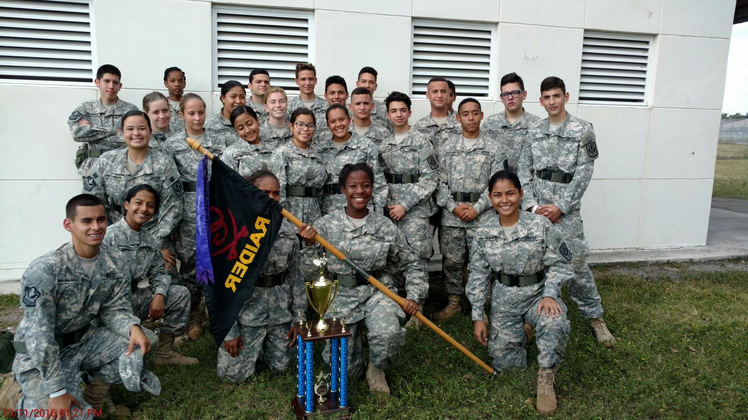 JROTC Ends Victorious in Competition