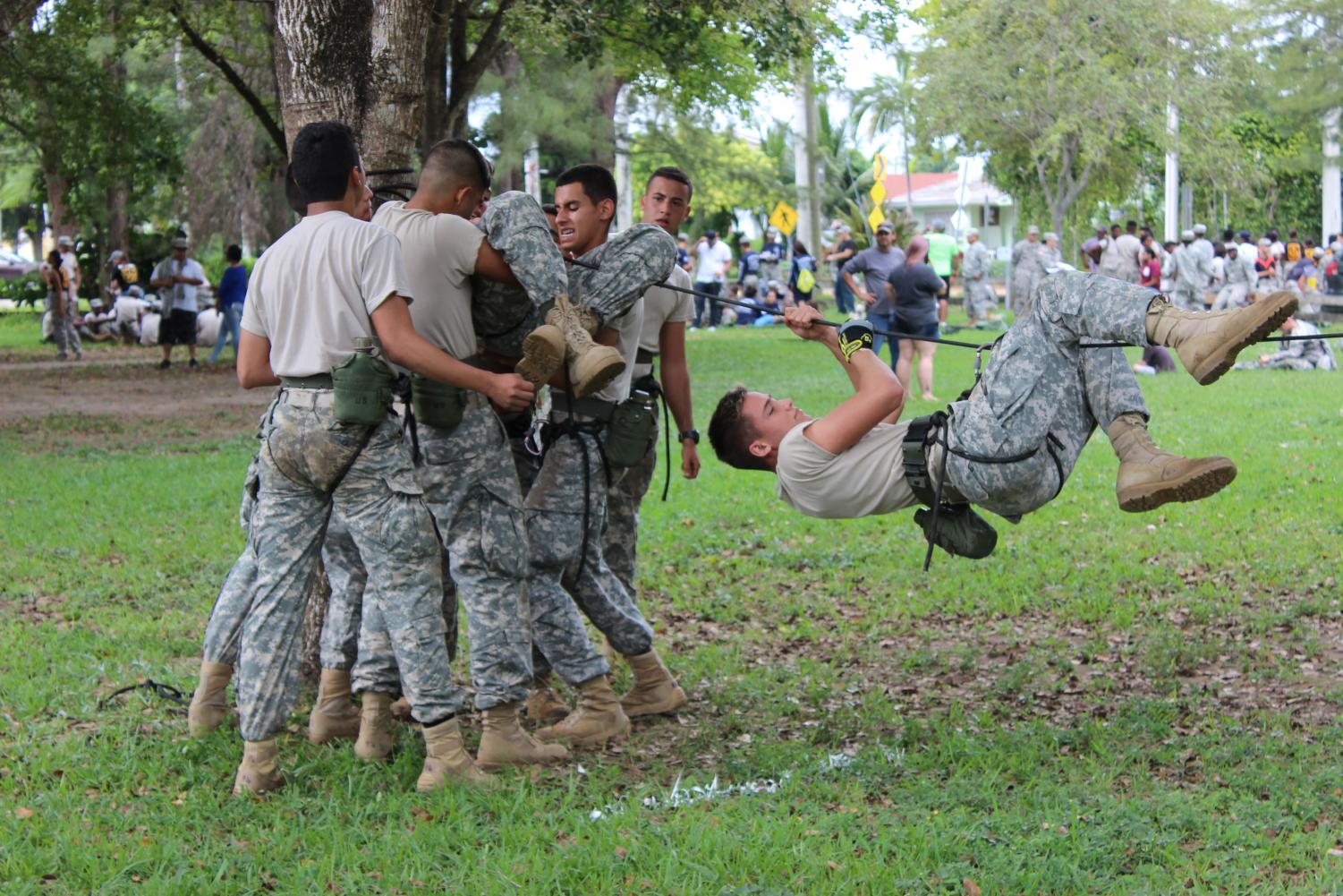 JROTC Ends Victorious in Competition