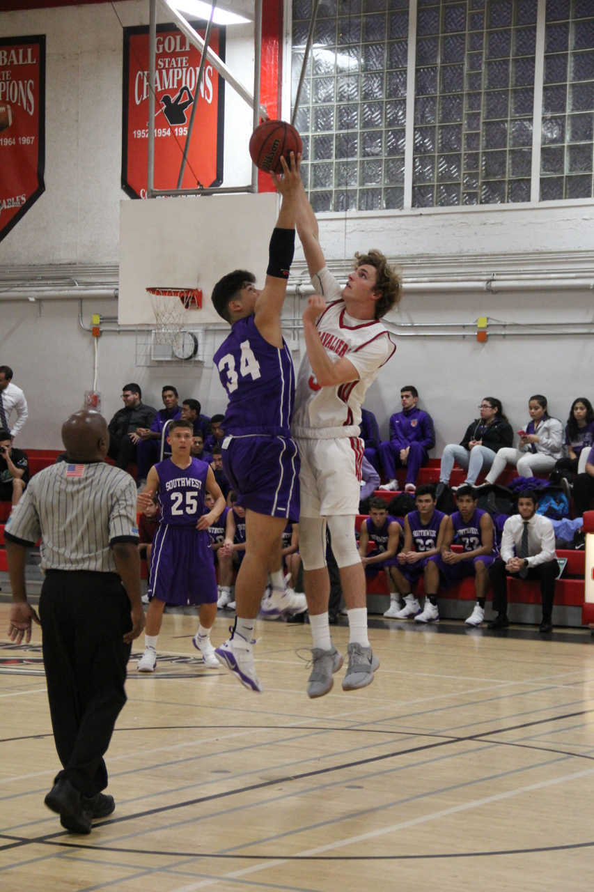 Gables Basketball Takes on Southwest