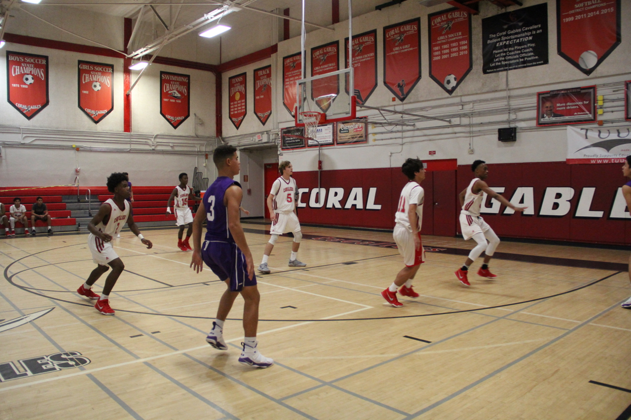 Gables Basketball Takes on Southwest