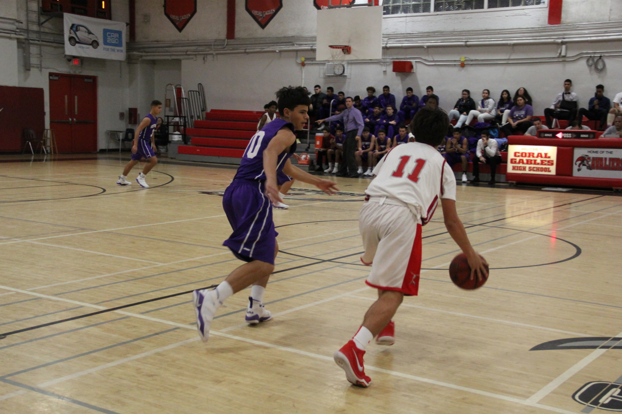 Gables Basketball Takes on Southwest