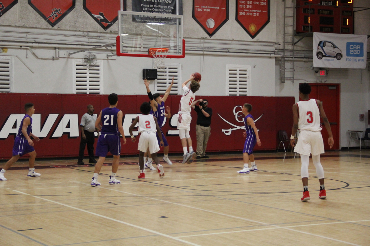 Gables Basketball Takes on Southwest