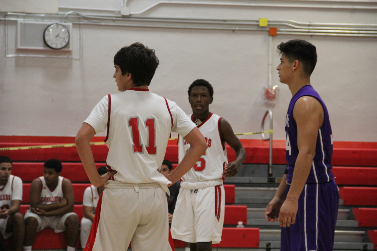 Cavalier Basketball Slam Dunks Southwest