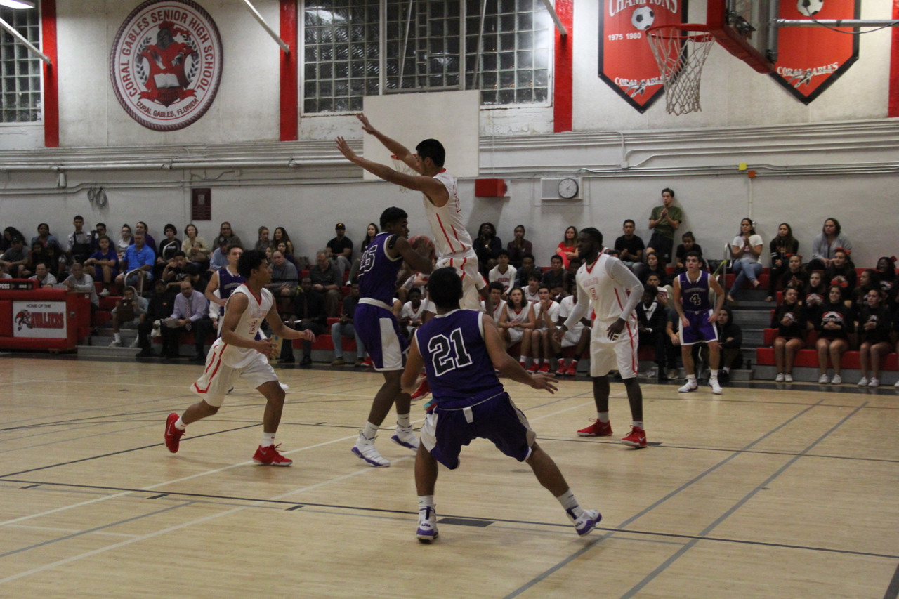 Gables Basketball Takes on Southwest