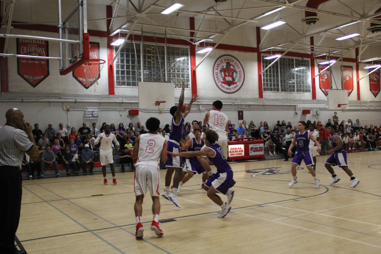 Gables Basketball Takes on Southwest