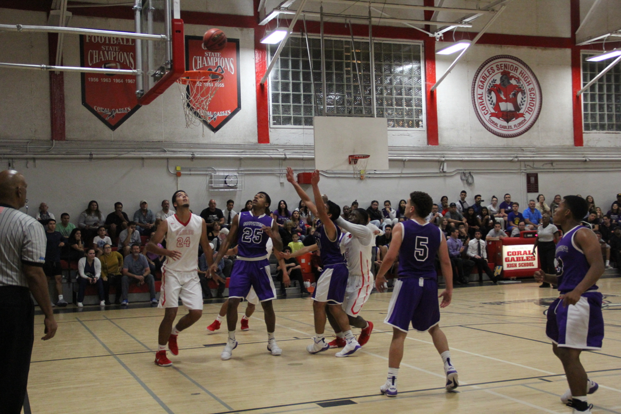 Gables Basketball Takes on Southwest