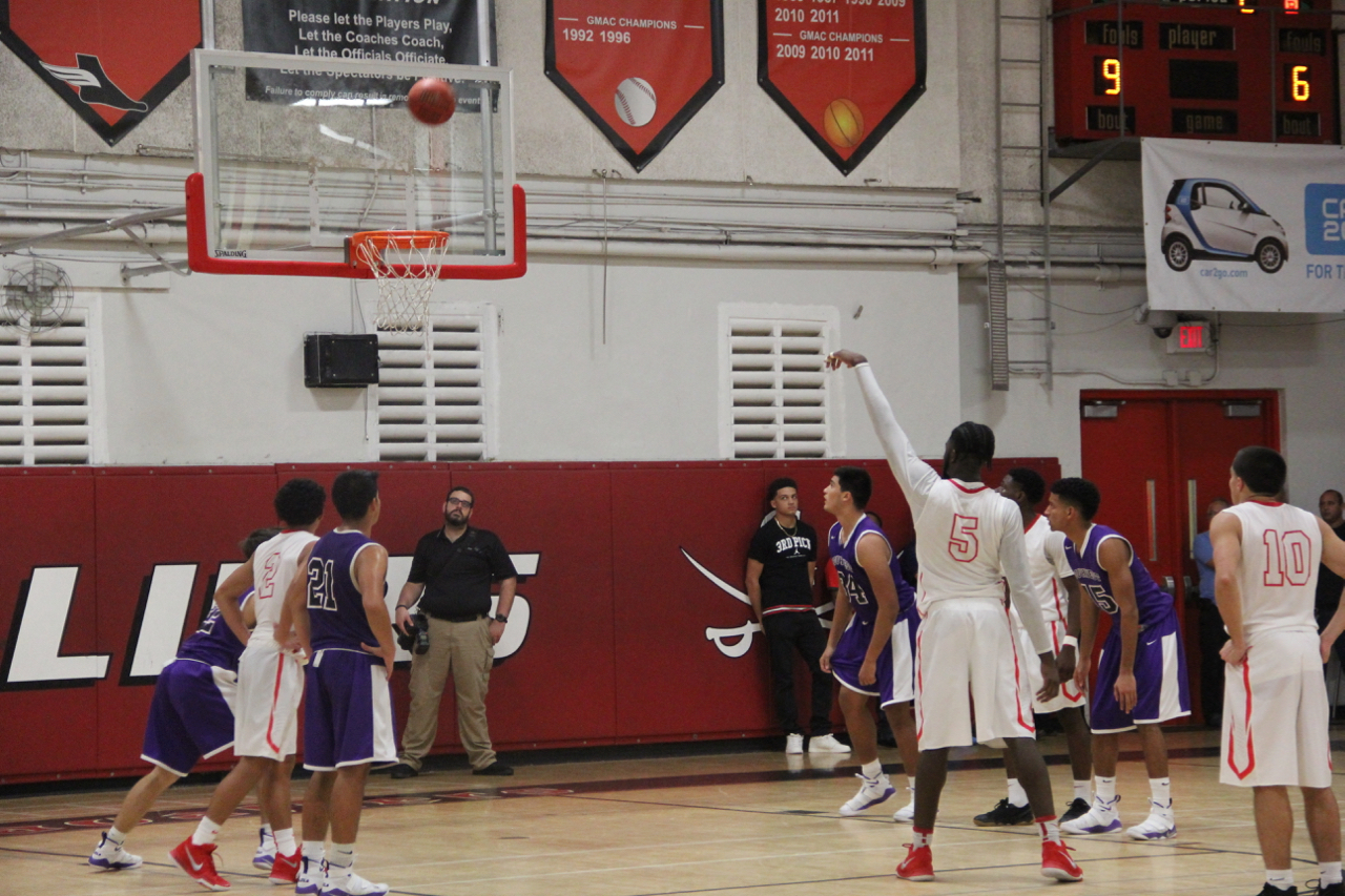 Gables Basketball Takes on Southwest