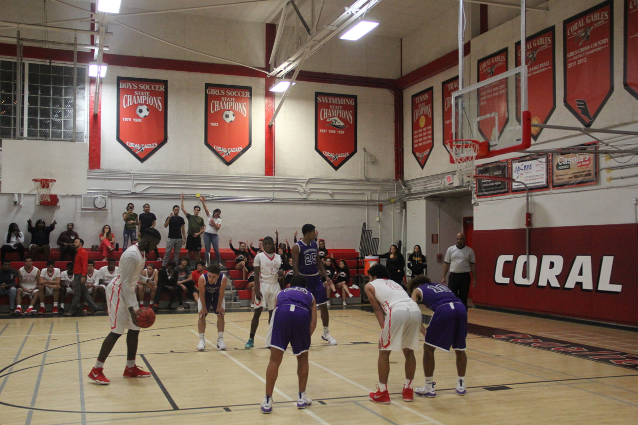 Gables Basketball Takes on Southwest