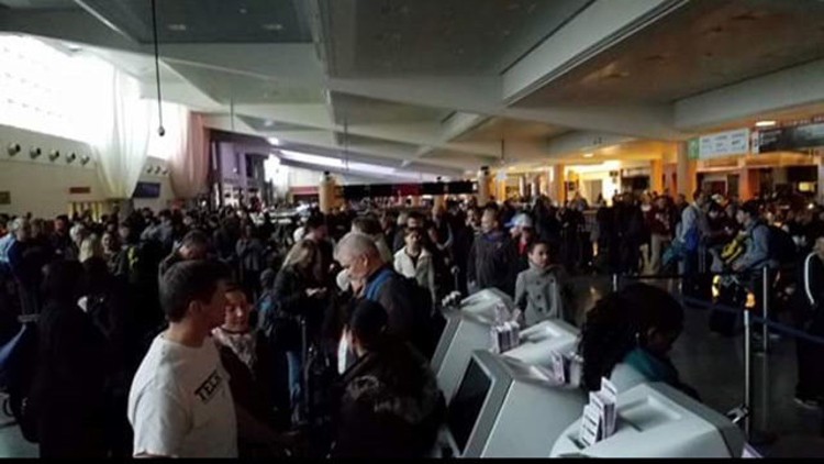 Caos en el Aeropuerto de Atlanta
