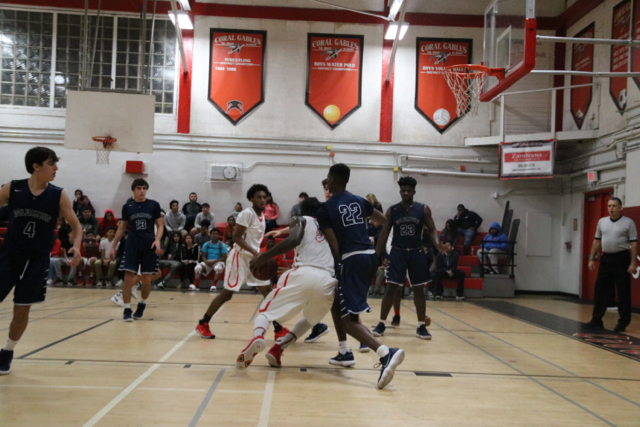 Gables Basketball vs Columbus