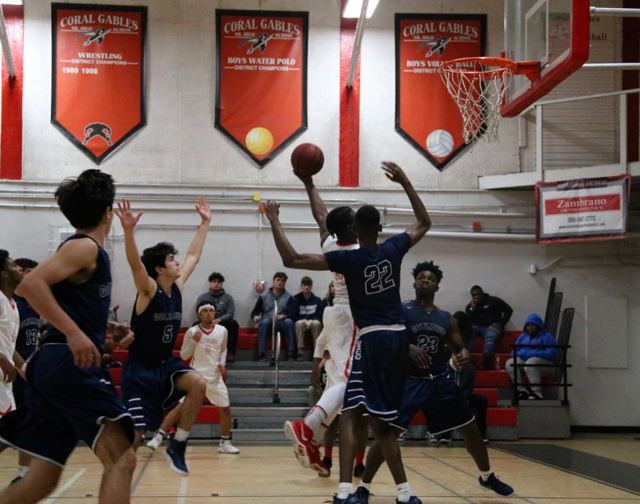 Gables Basketball vs Columbus