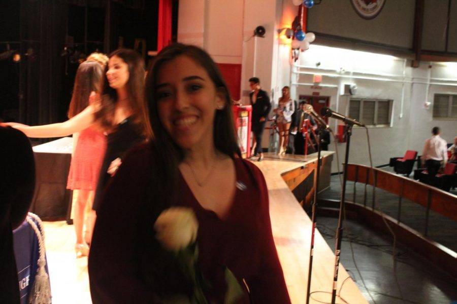 IB Junior Adrianna Castro smiles for a picture.