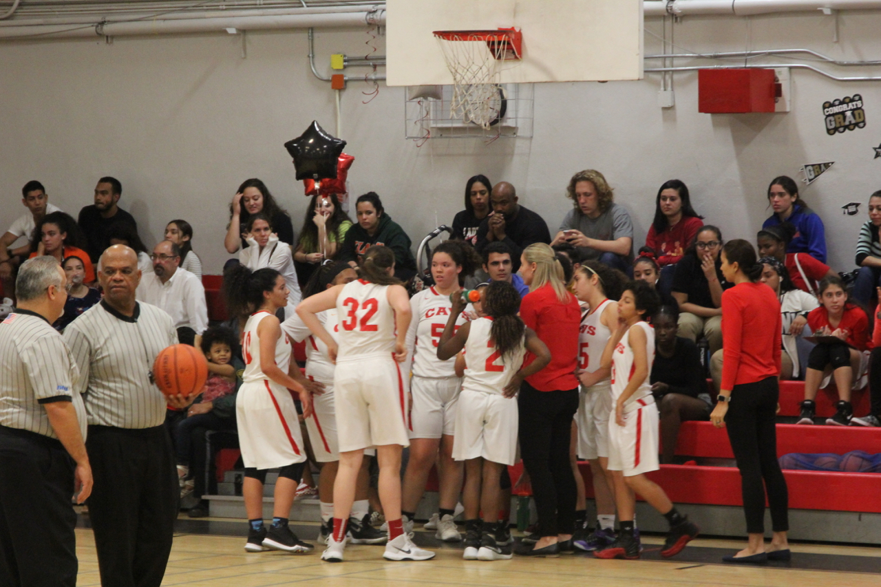 Lady Cavaliers Senior Night Takes a Win