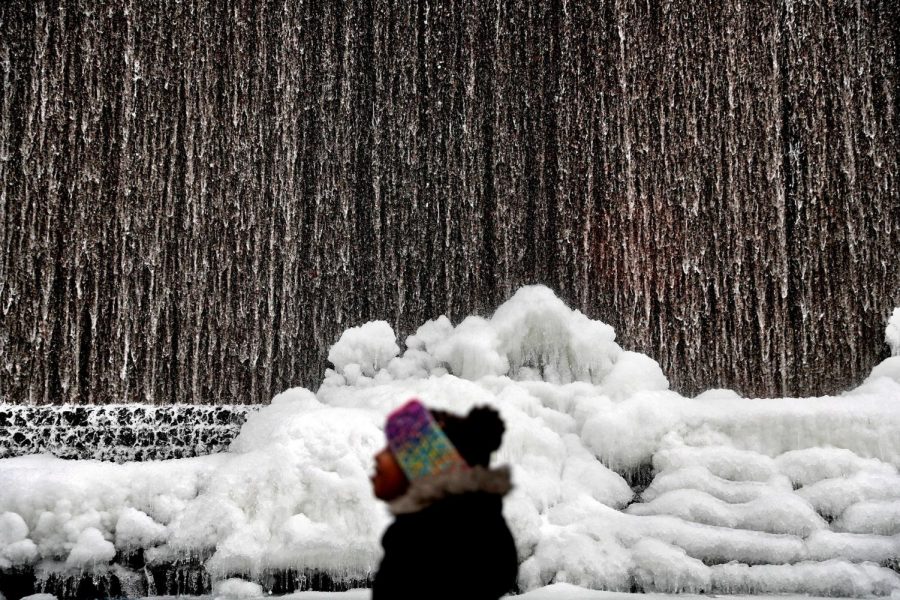 Nieve en Atlanta, Georgia