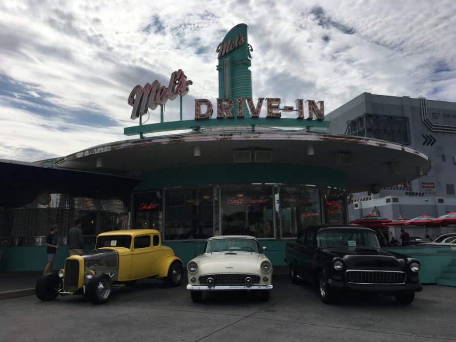 Mels Drive-In Café at Islands of Adventures.