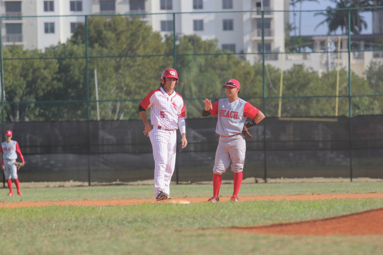 Boys Baseball Strikes out Beach 4-3