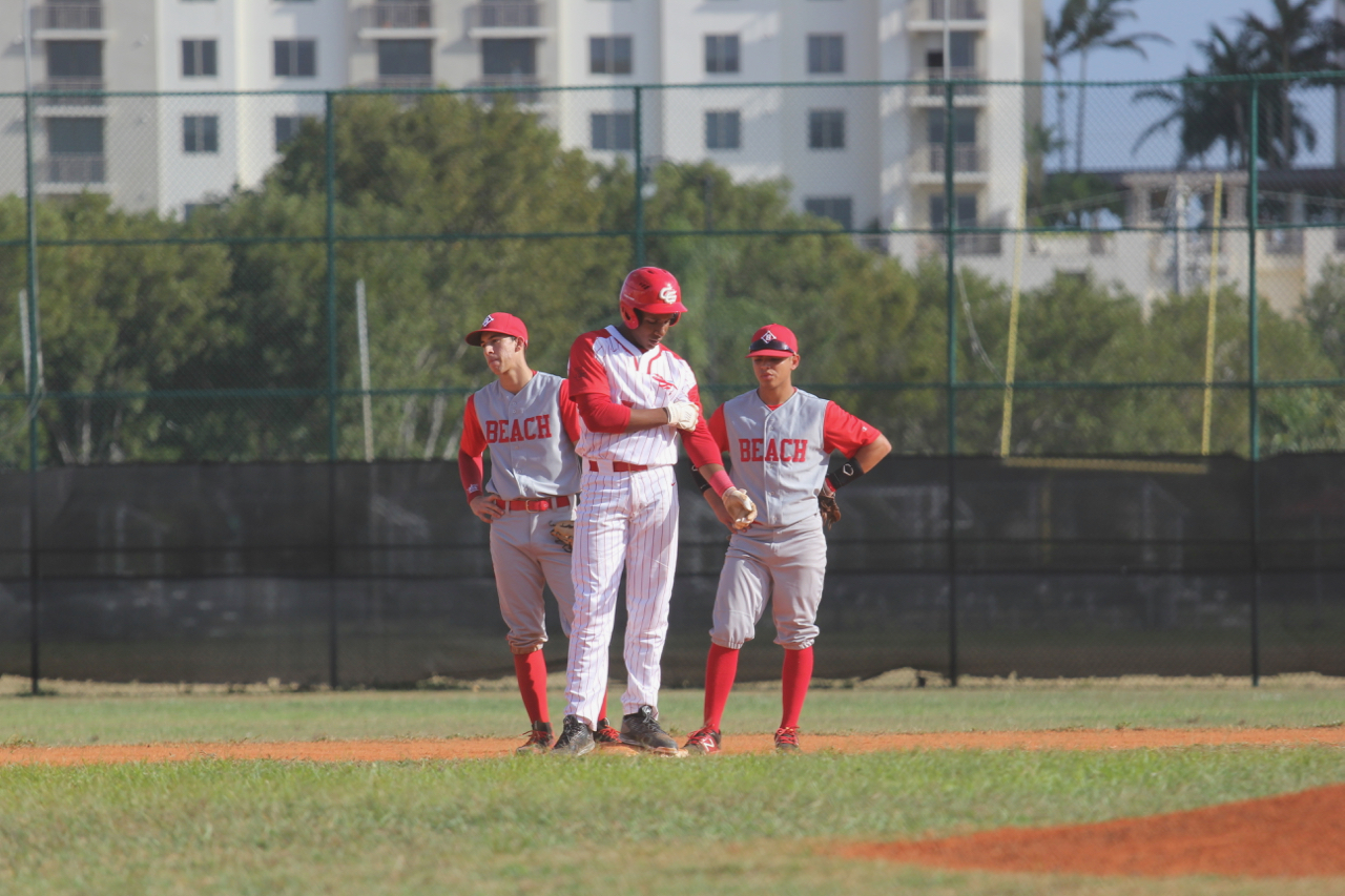 Boys Baseball Strikes out Beach 4-3