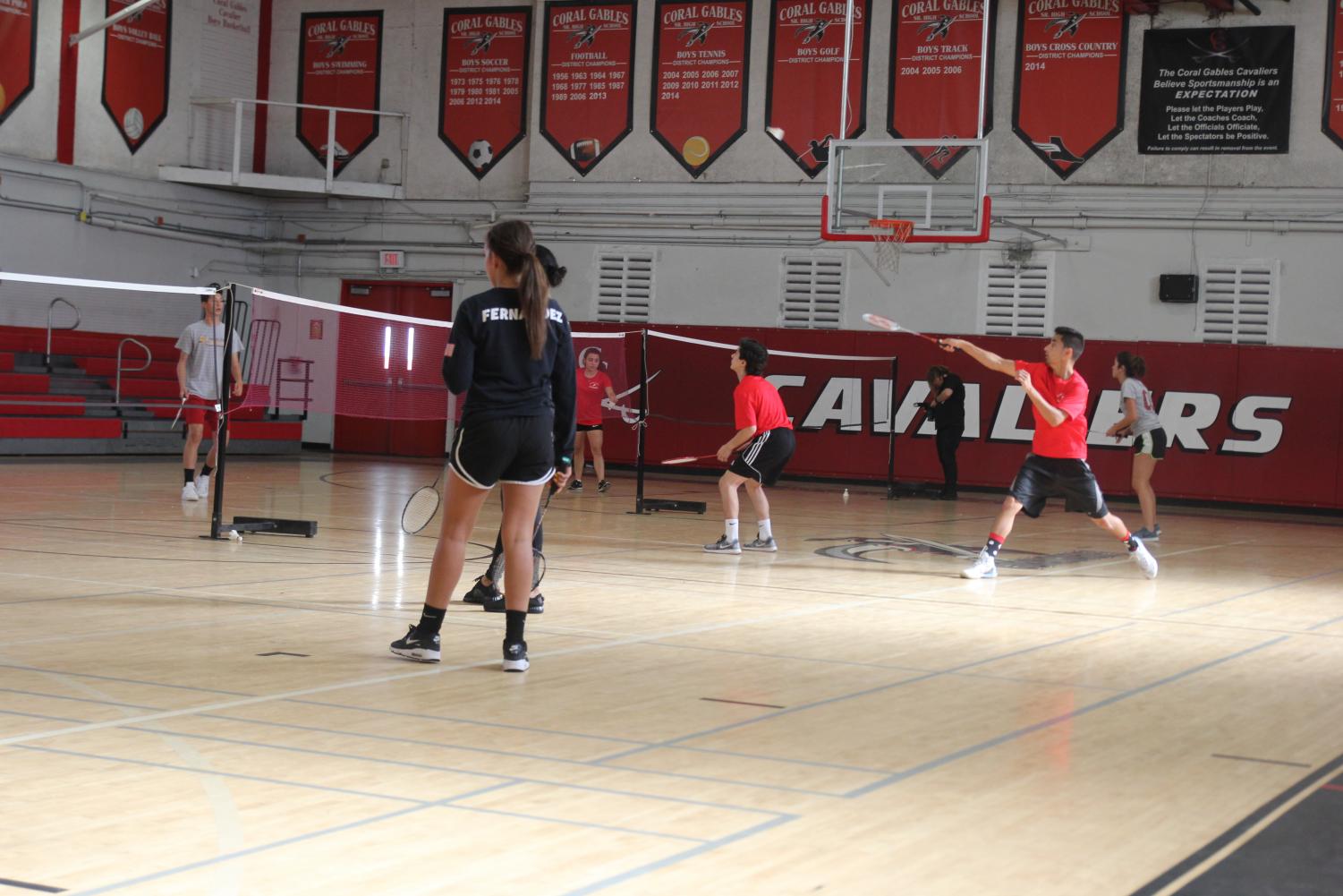 Badminton VS Miami Springs