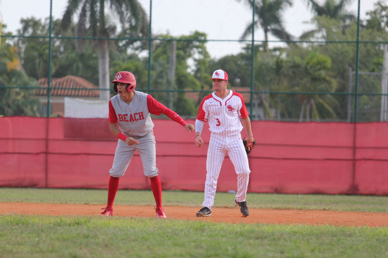 Boys Baseball Strikes out Beach 4-3