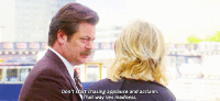 Ron Swanson and Leslie Knope always had each other's back