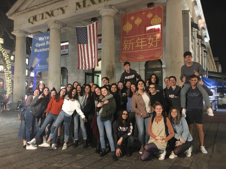 Gables student at Faneuil Hall.