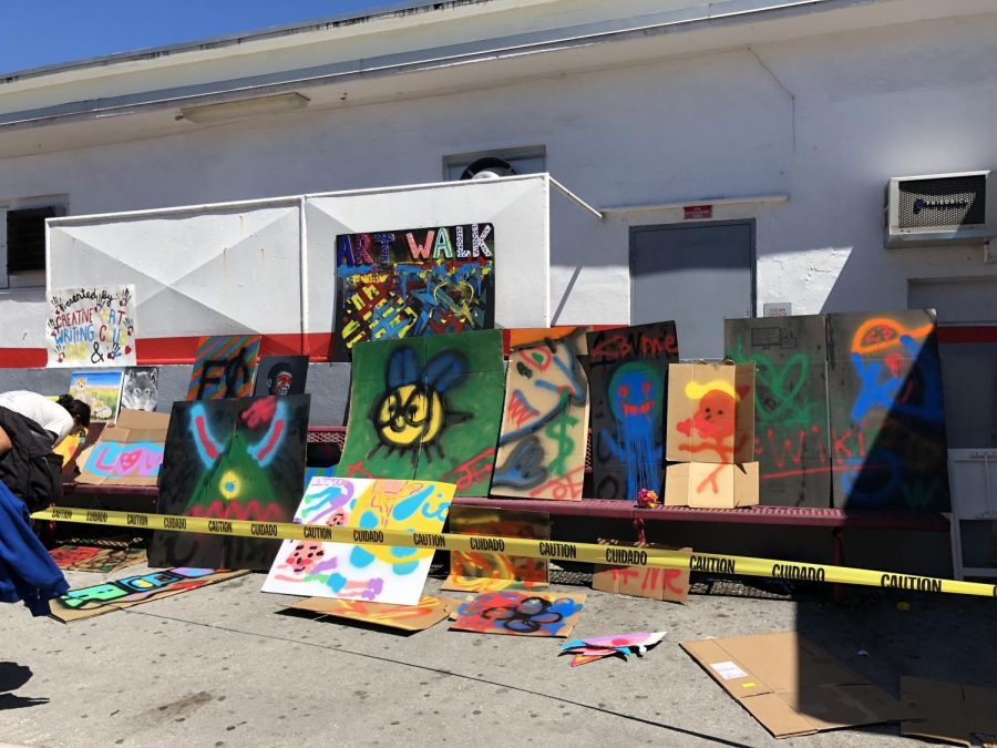 Gables' Art Walk was created to showcase the  creativity  within  the student body.