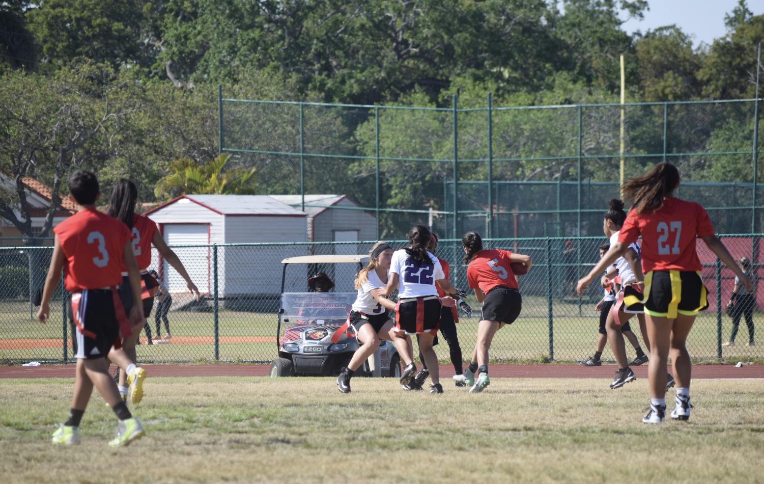 Gables Flag Football Vs. Southwest