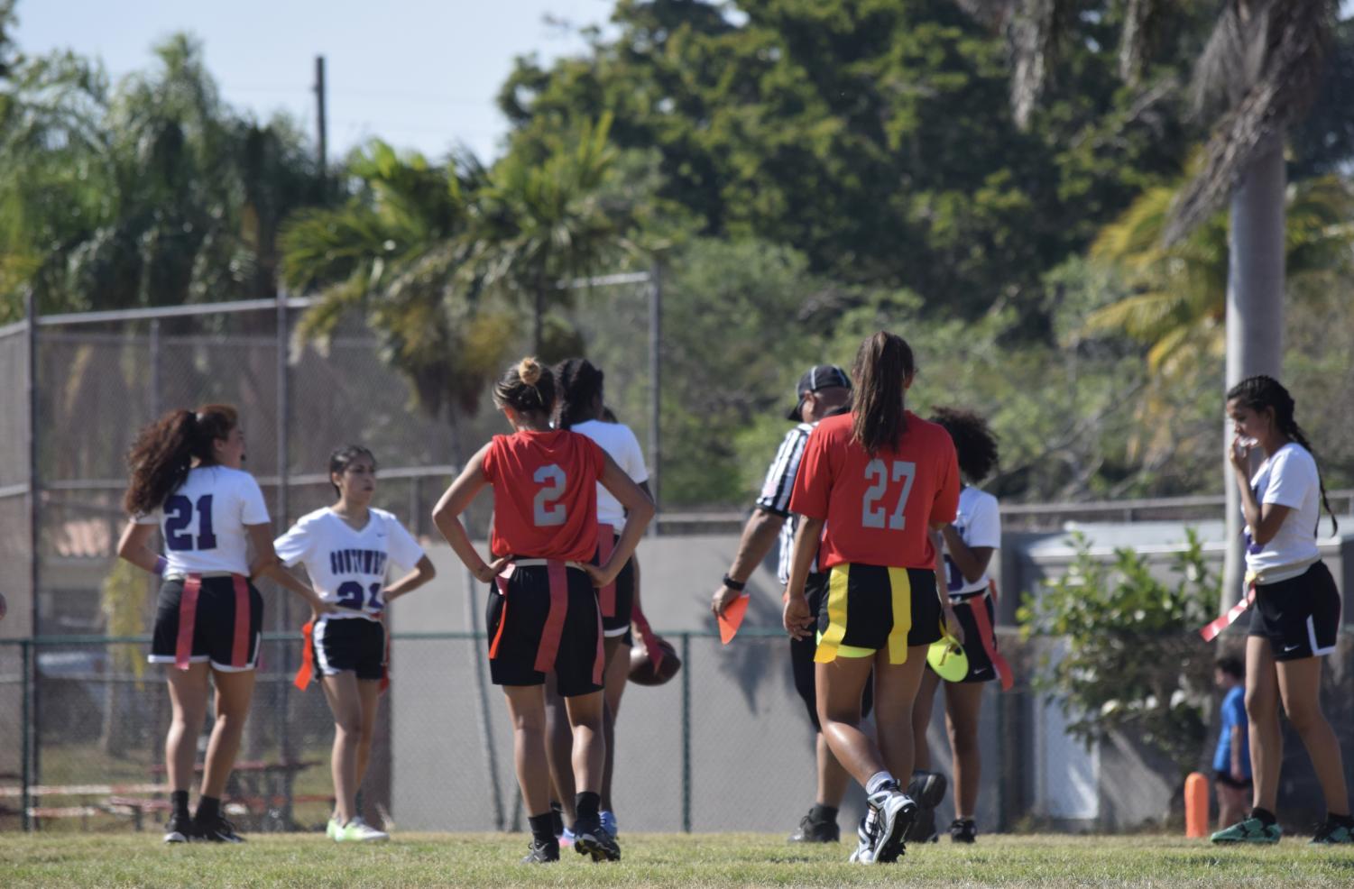 Gables Flag Football Vs. Southwest