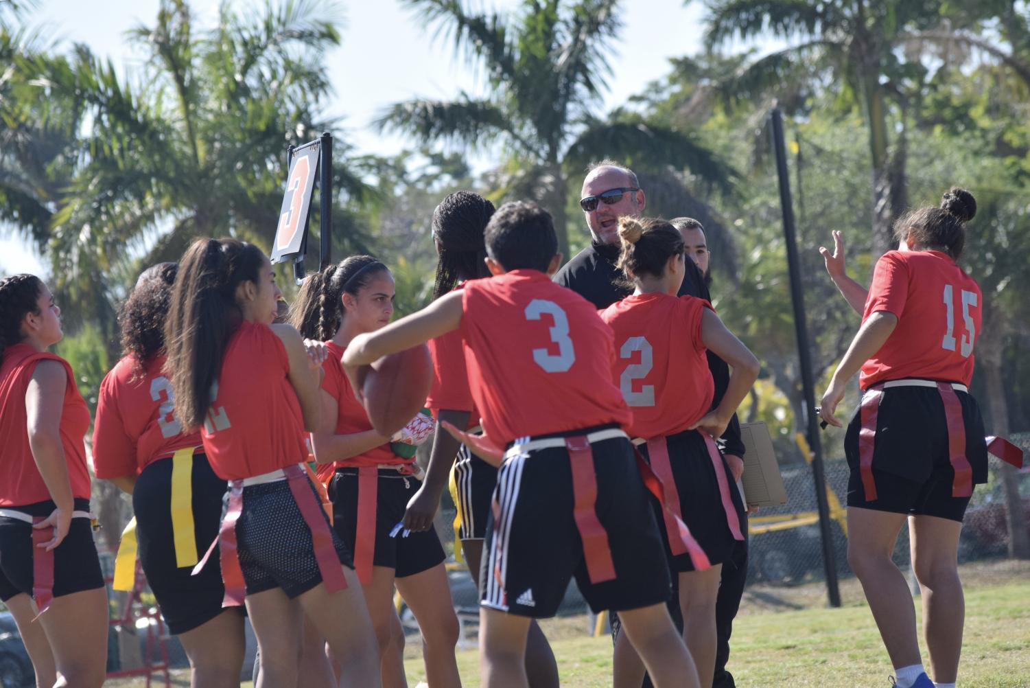 Gables Flag Football Vs. Southwest